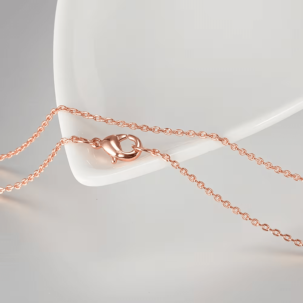 Women's CLORI CHEN Rose Golden Chain Necklace